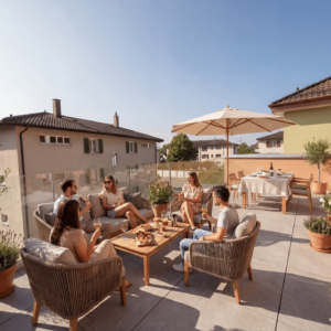 Attique en duplex au centre d'Yverdon
